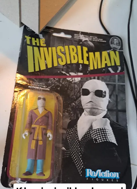 The Invisible Man figurine
