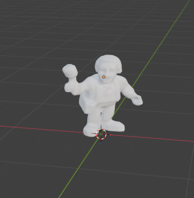 3D scan figuurtje Micman