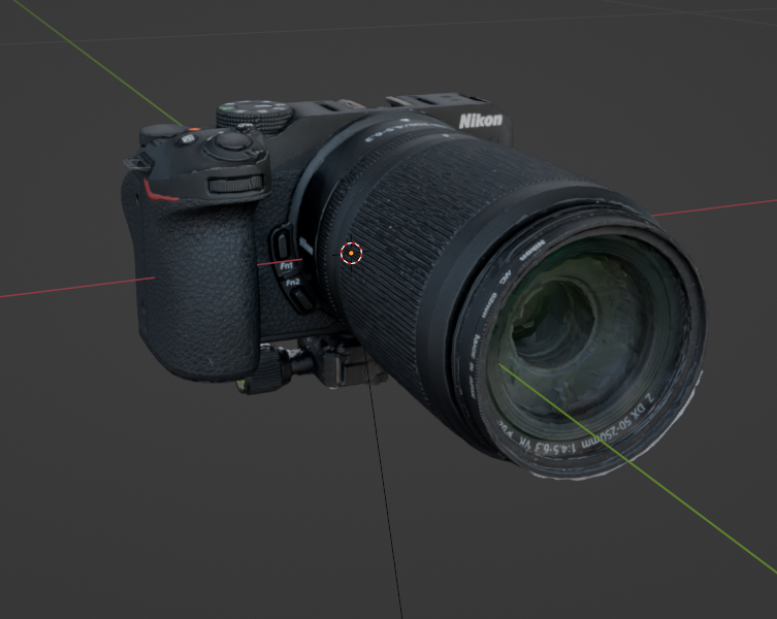 3D modeling work in progress